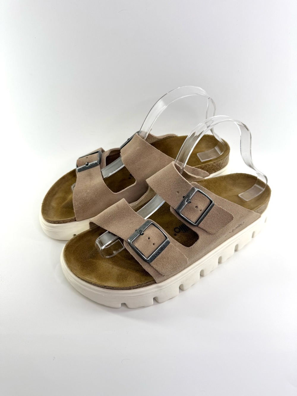Birkenstock Papillo Arizona Chunky Suede Leather Platform Sandals Women’s 41/10
